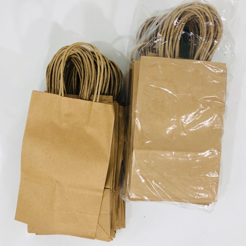Brown Kraft Paper Gift Bags